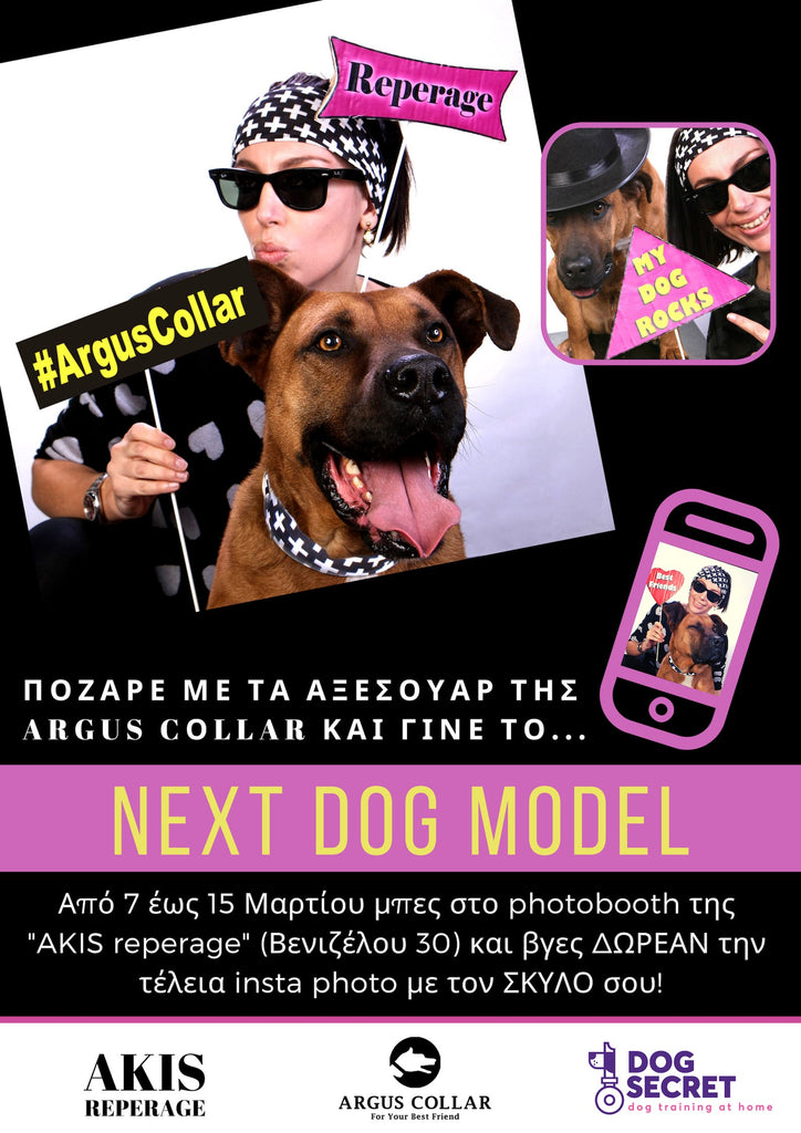 Γίνε το NEXT DOG MODEL της ArgusCollar