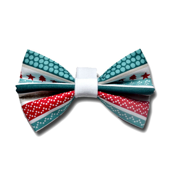 The "Merry Christmas" Dog Bow Tie - ArgusCollar