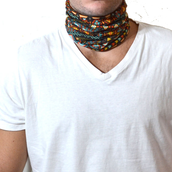 The "Aztec" Tunnel Scarf - ArgusCollar